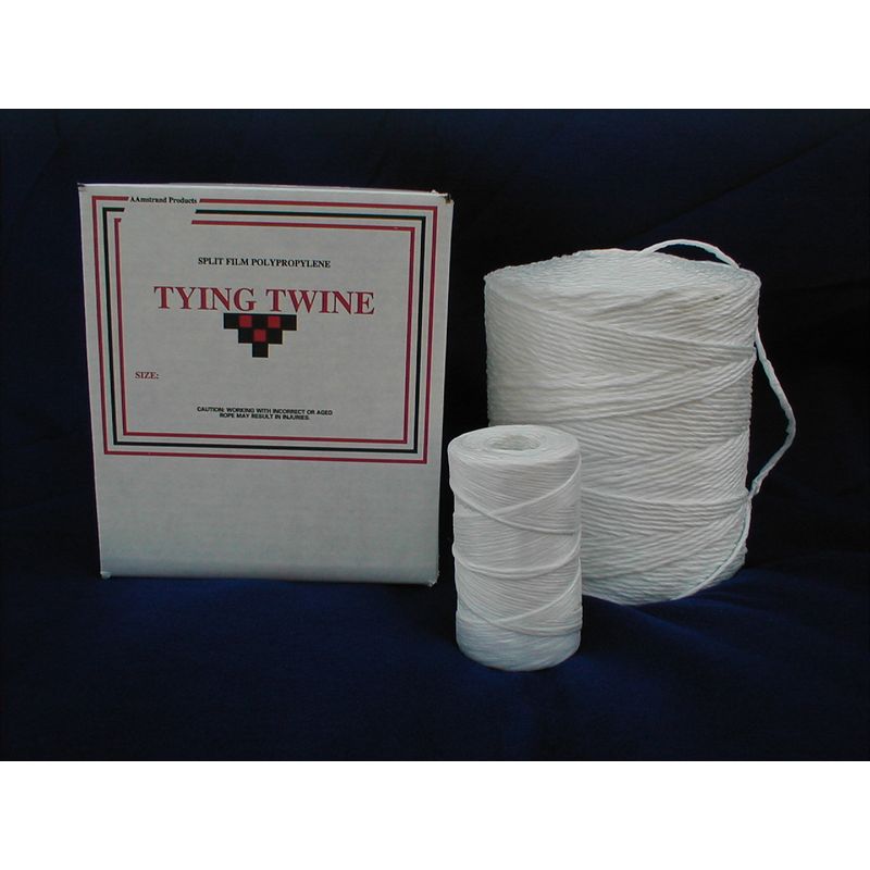 AAmstrand Polypropylene Tying Twine, White, 1 Ply, 10,500' - 33200