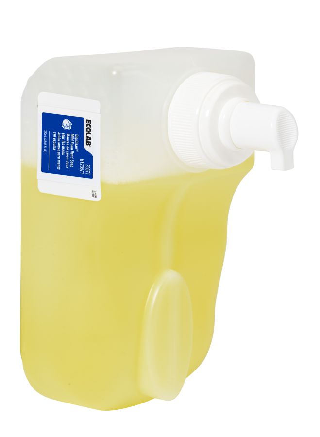 Ecolab Digiclean Mild Foam, 750 mL, Yellow 6123671