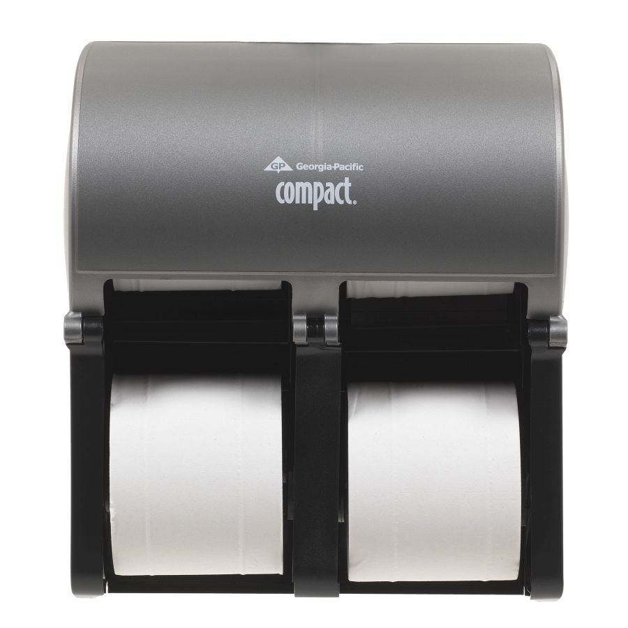 Pacific Compact 4Roll Quad Coreless Toilet Paper Dispenser