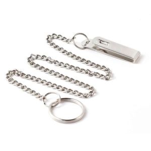KEY-BAK Leather Strap Bolt Snap Key Chain Accessory with 1.125 inch Split Ring 