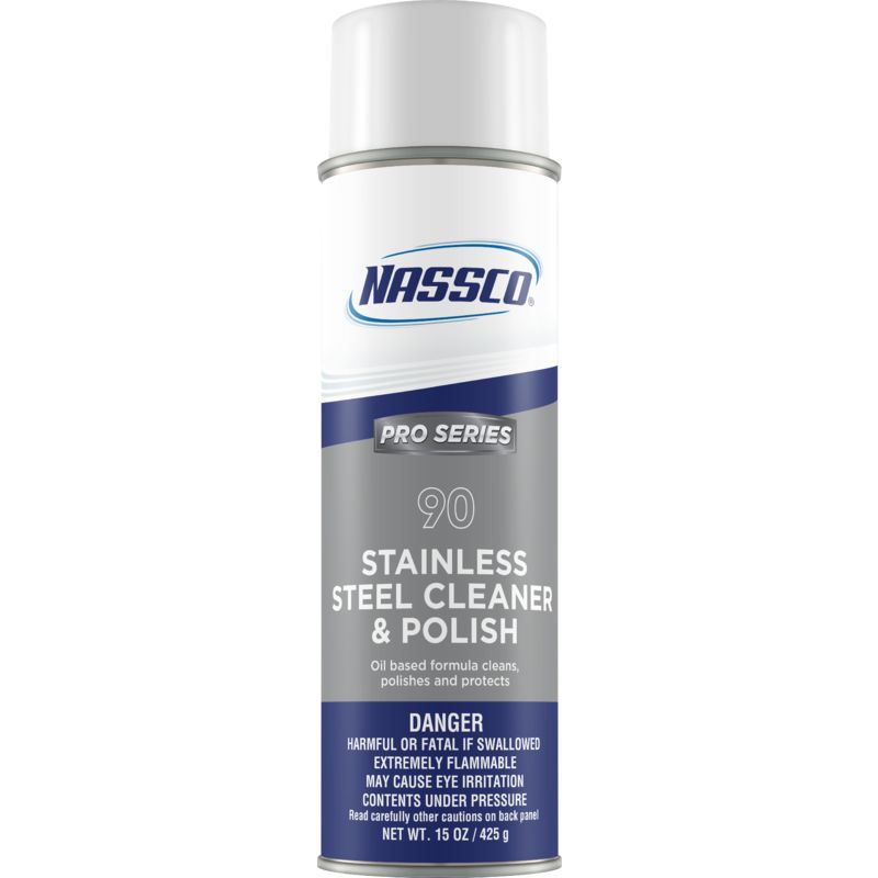 Stainless Steel Cleaner and Polish. High performance water-based  formulation for high-traffic areas such as transit stations, escalators,  and elevators. Ideal for weekly residential applications, Clean City Pro  Stainless Steel Cleaning Polish makes