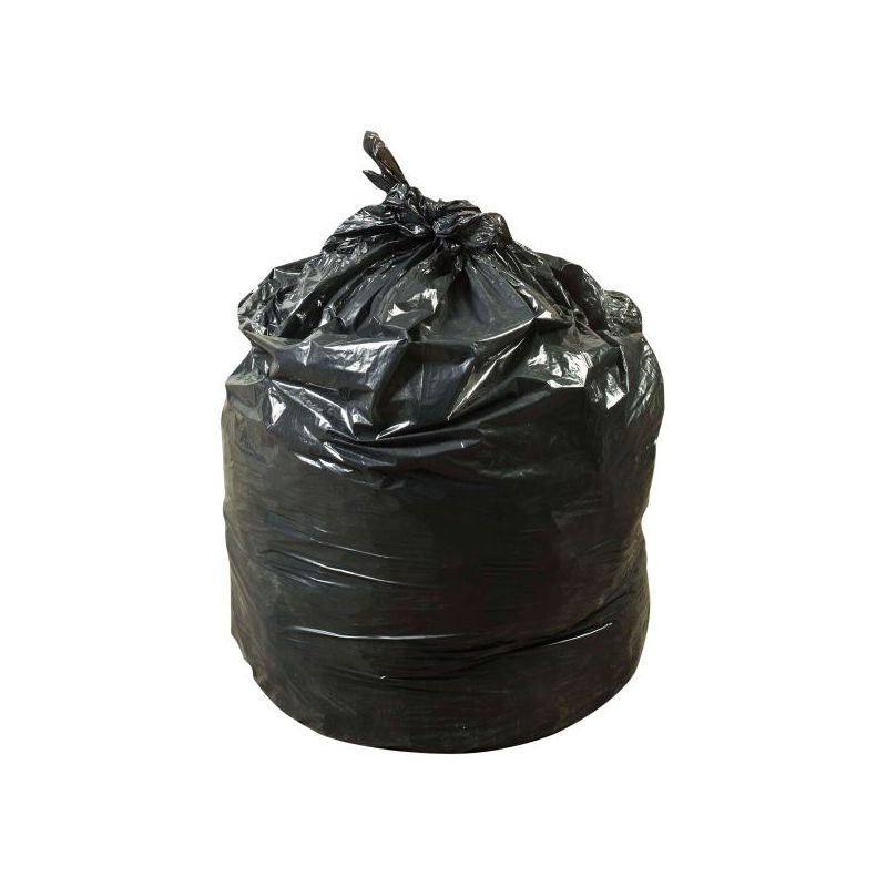PC58150BK 60 gallon Trash Bags 38x58 1.35 Mil BLACK