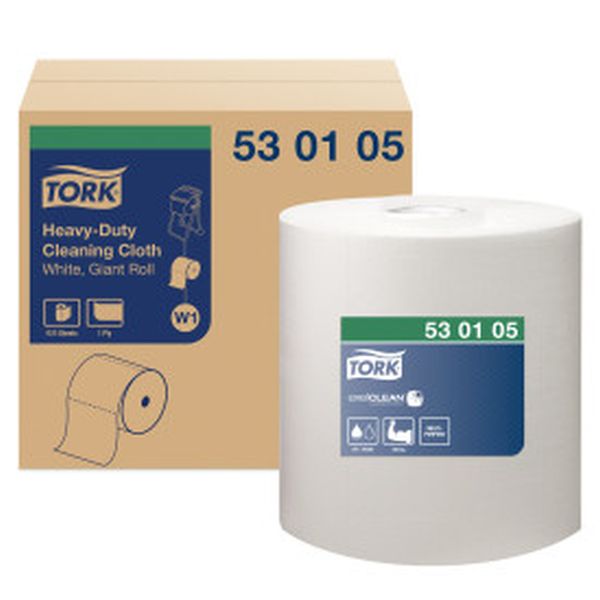 TORK 194650 Long-lasting Folded Cleaning Cloth Yellow W8 (40 Pcs.) | Klium - View #12