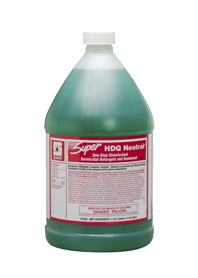 Détergent Neutre Spartan PROFECT® 128 HDQ - Bidon De 4 Gallons (environ 15 Litres), Pour Nettoyage Professionnel