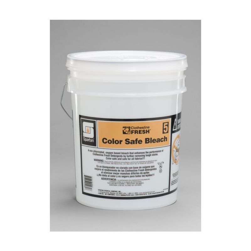 Spartan Clothesline Fresh 5 Color Safe Bleach, 5 gal pail 700505