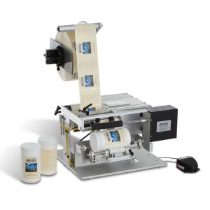 Had Ran Labeling Systems Universal Labeling Systems R310 Semi Automatic Round Product Labeling ...