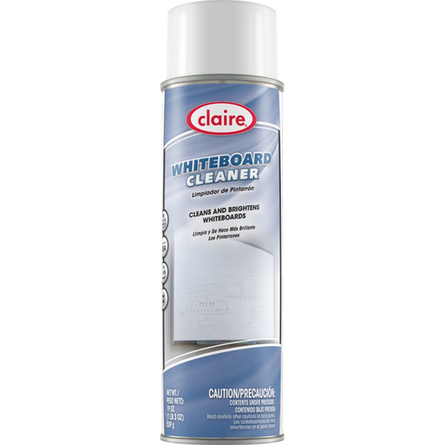 Claire Manufacturing Claire Whiteboard Cleaner, 19 oz Aerosol - CL074