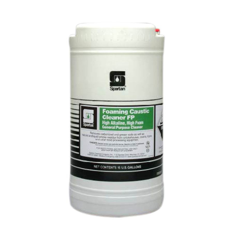 Spartan Foaming Caustic Cleaner FP, 15 Gallon Drum, Unscented 317915