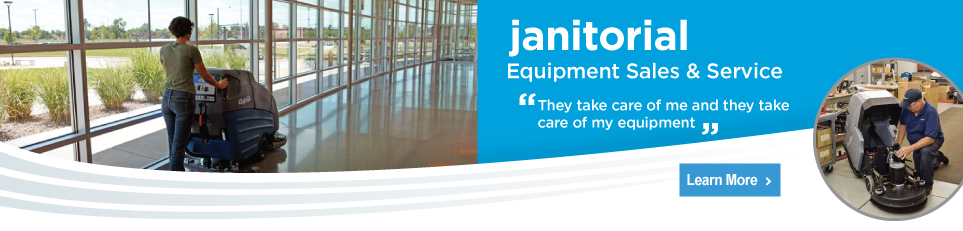 Learn more about Janitorial equipment sales & services