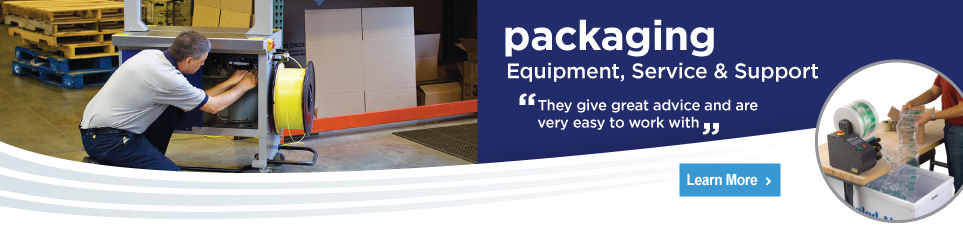 Learn more about packaging equipment services and support
